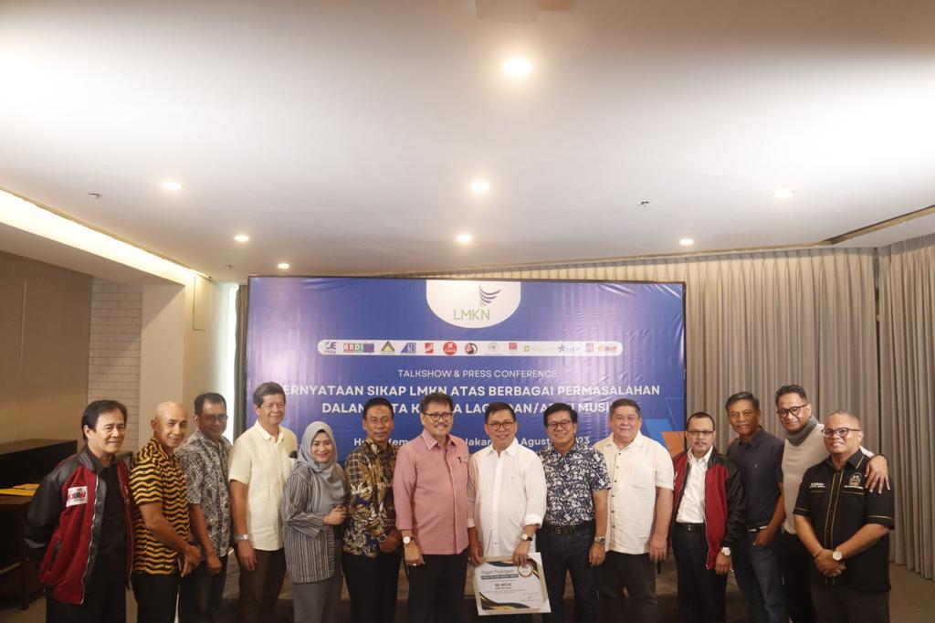 Pernyataan Sikap LMKN atas Berbagai Permasalahan dalam Tata Kelola Lagu dan/atau Musik