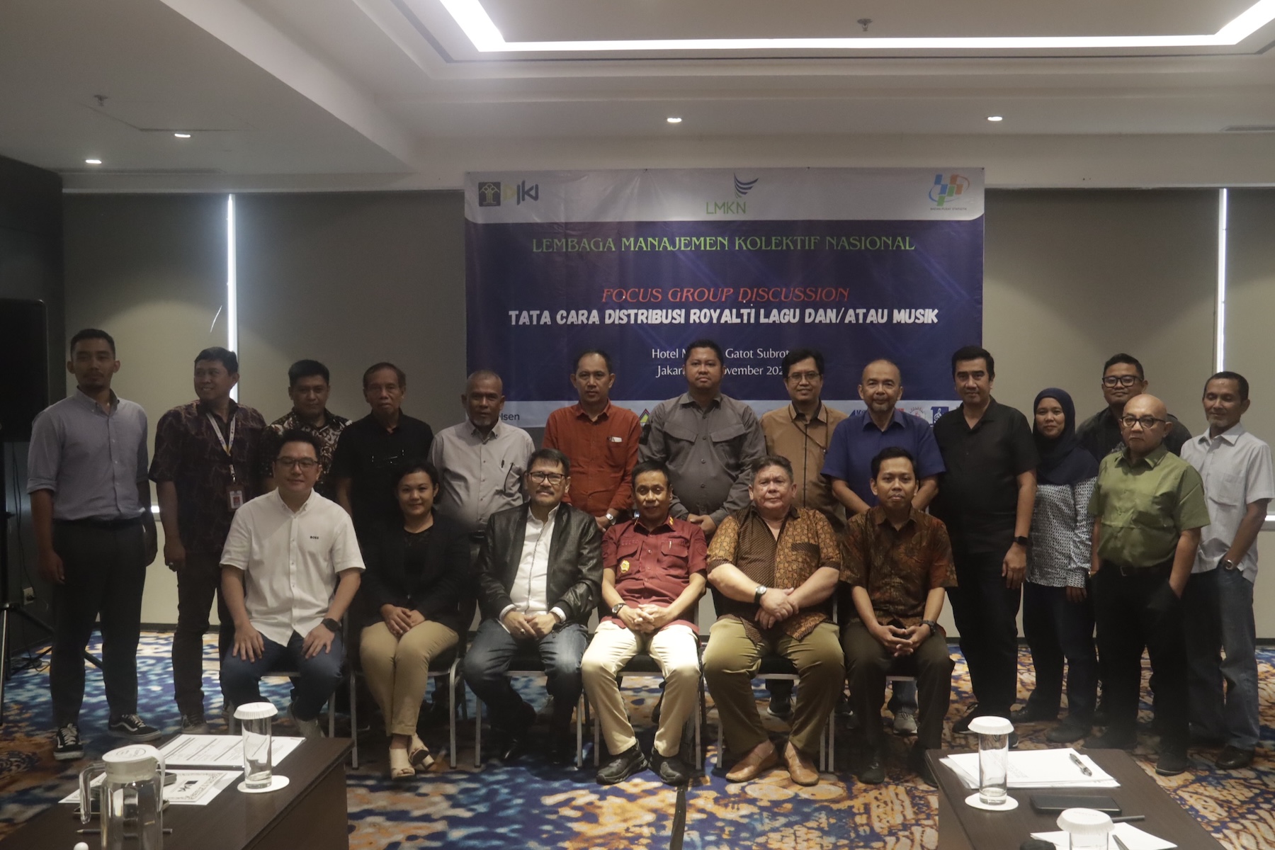 Focus Group Discussion (FGD) LMKN Tata Kelola Distribusi Royalti Lagu Dan/Atau Musik