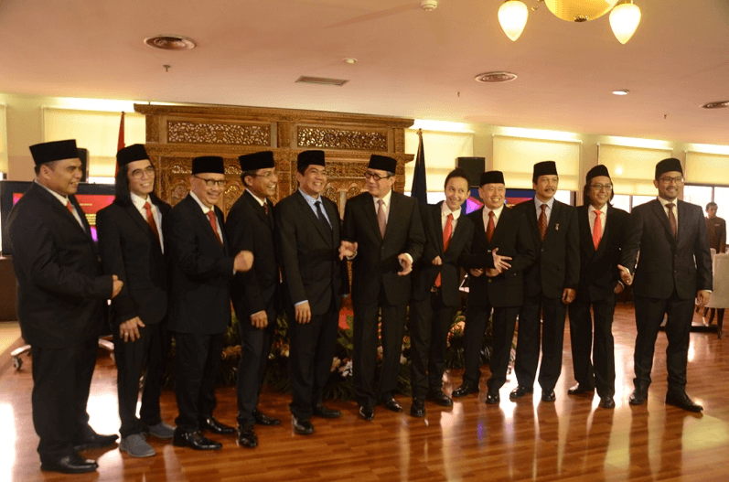 Lantik Komisioner LMKN, Yasonna Jamin Pemilik Hak Cipta Dapat Royalti