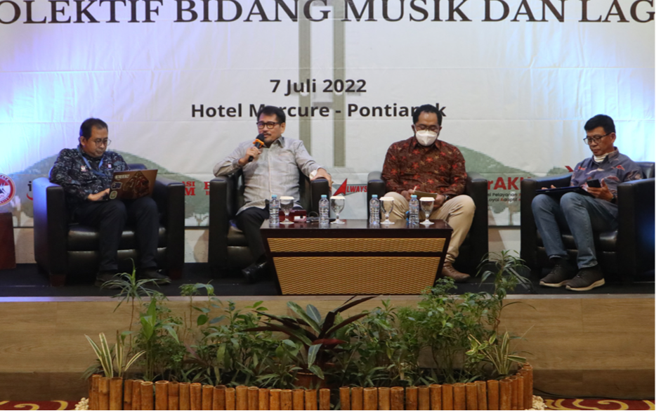 Lindungi Hak Pencipta Lagu, DJKI Gelar Diskusi Teknis Lembaga Manajemen Kolektif Bidang Musik dan Lagu