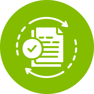 Melakukan sinkronisasi dan validasi data pemilik hak.